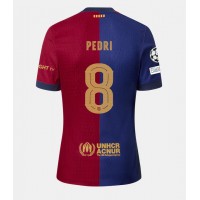 Dres Barcelona Pedri Gonzalez #8 Domaci 2024-25 Kratak Rukav